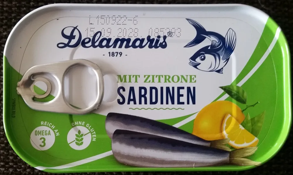 Sardinen mit Zitrone