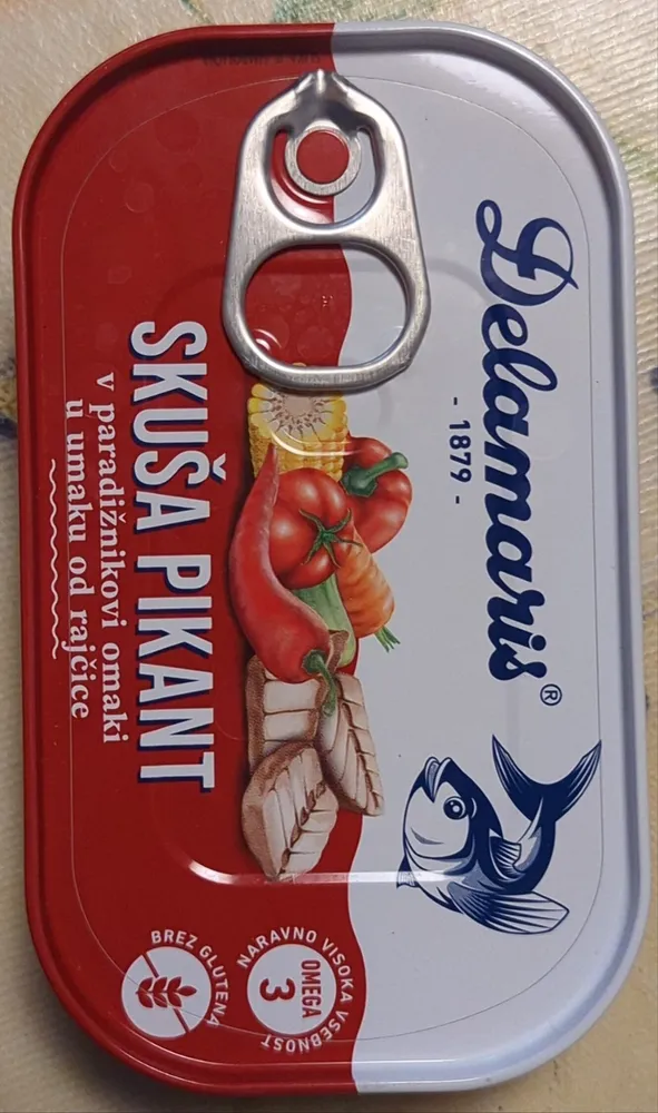SKUŠA PIKANT v paradižnikovi omaki u umaku od rajčice