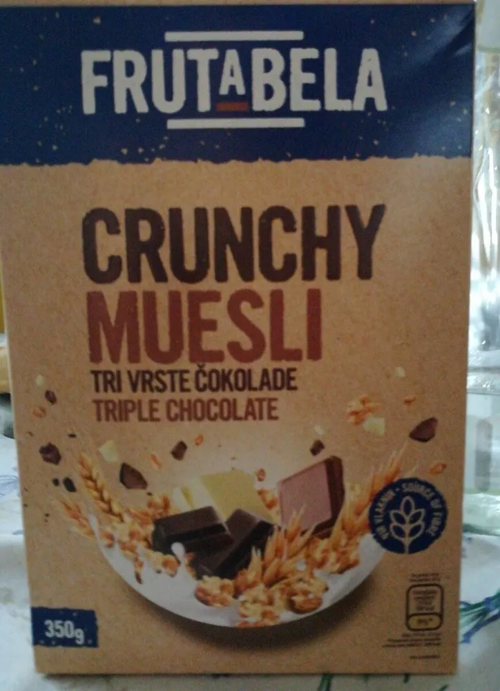 Crunchy muesli triple chocolat