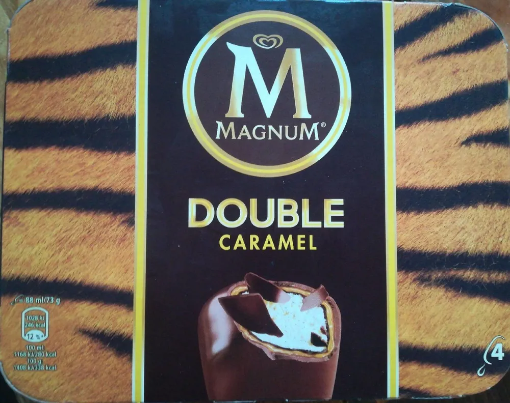 Magnum double caramel