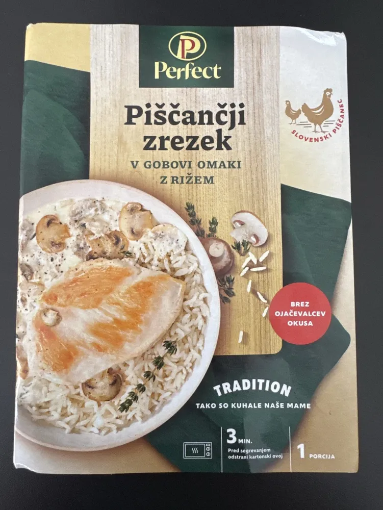 Piščančji Zrezek V Gobovi Omaki