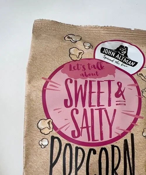 Pop corn sucré salé