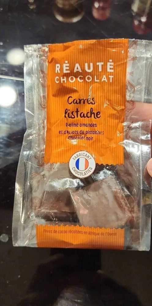 Carrés Pistache
