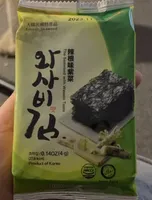 seaweed with wasabi taste