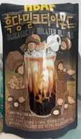 Blacksugar milktea almond