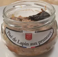 Paté de lapin aux pruneaux