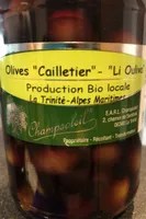 Olives Cailletier Li Ouliva