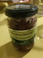 Pâte d'olive aux feuilles de basilic