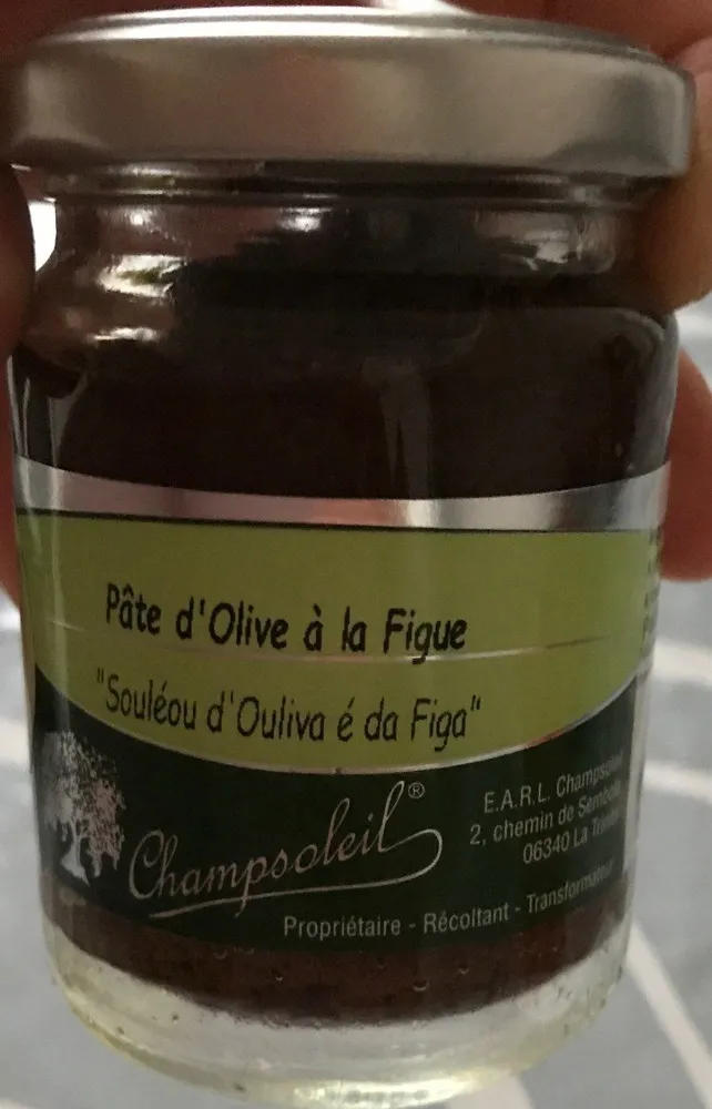 Pâte d'Olive à la figue