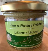 Crême de Févettes a l'artichaud