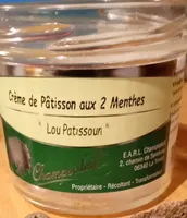 Crème de pâtisson aux 2 menthes