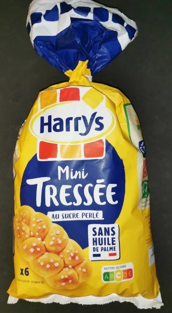 Mini Brioches tressée aux perles de sucre