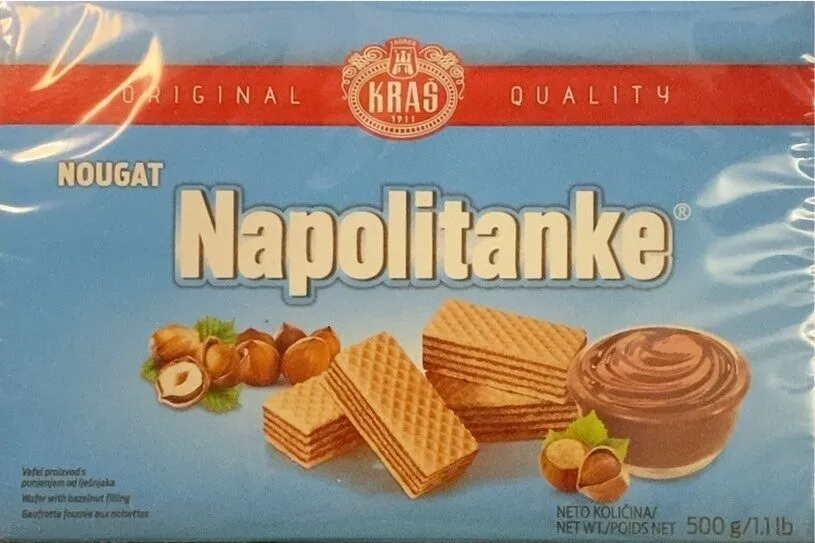 Napolitanke nougat