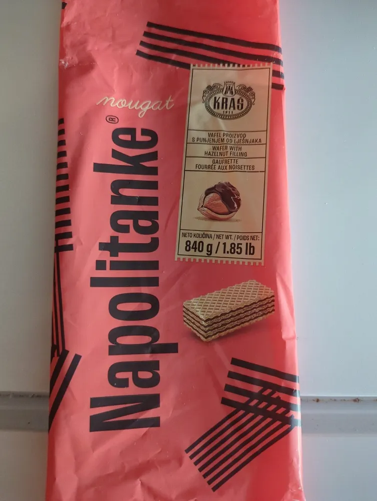 Napolitanke nougat