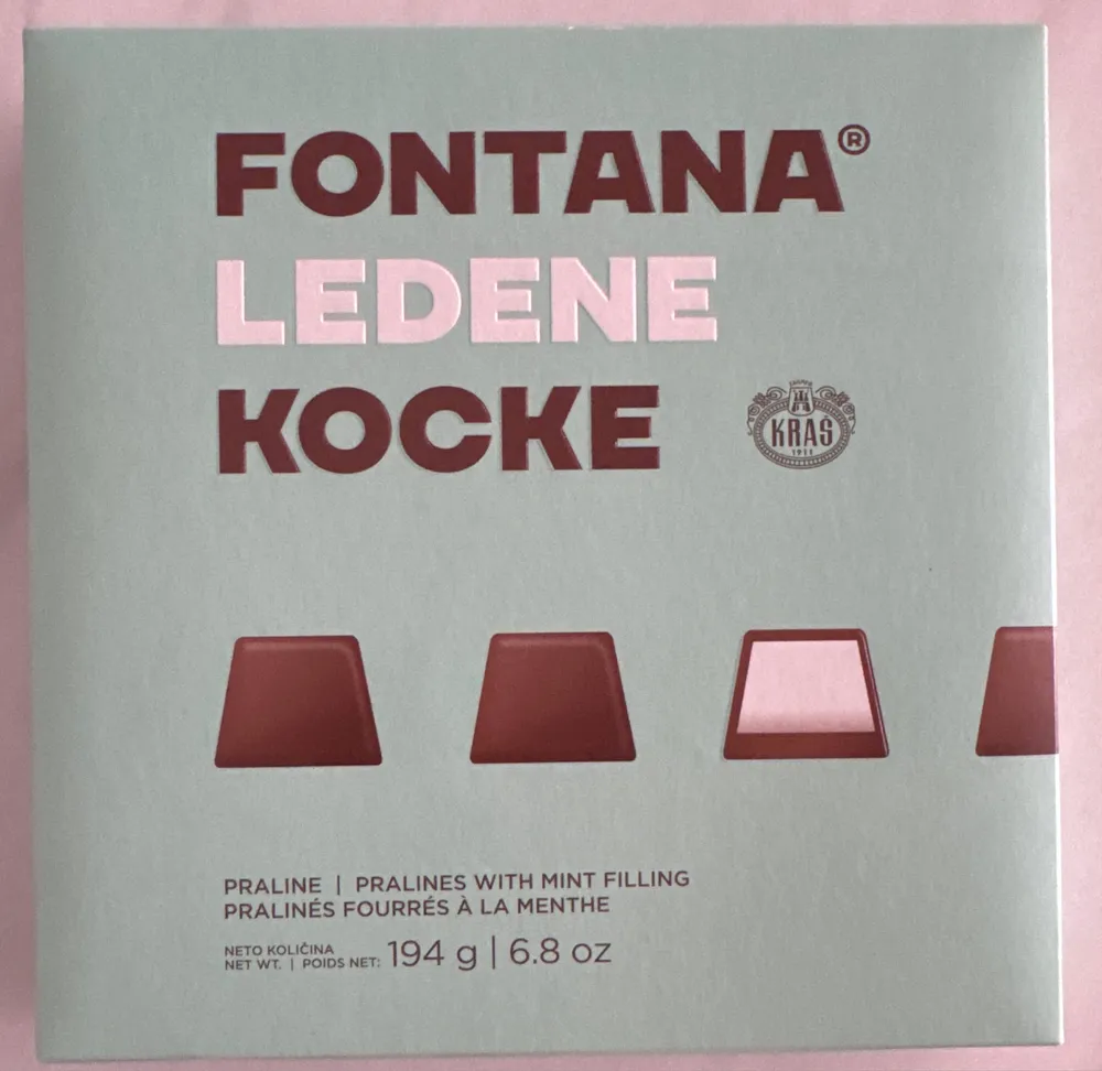 Fontana ledene kocke