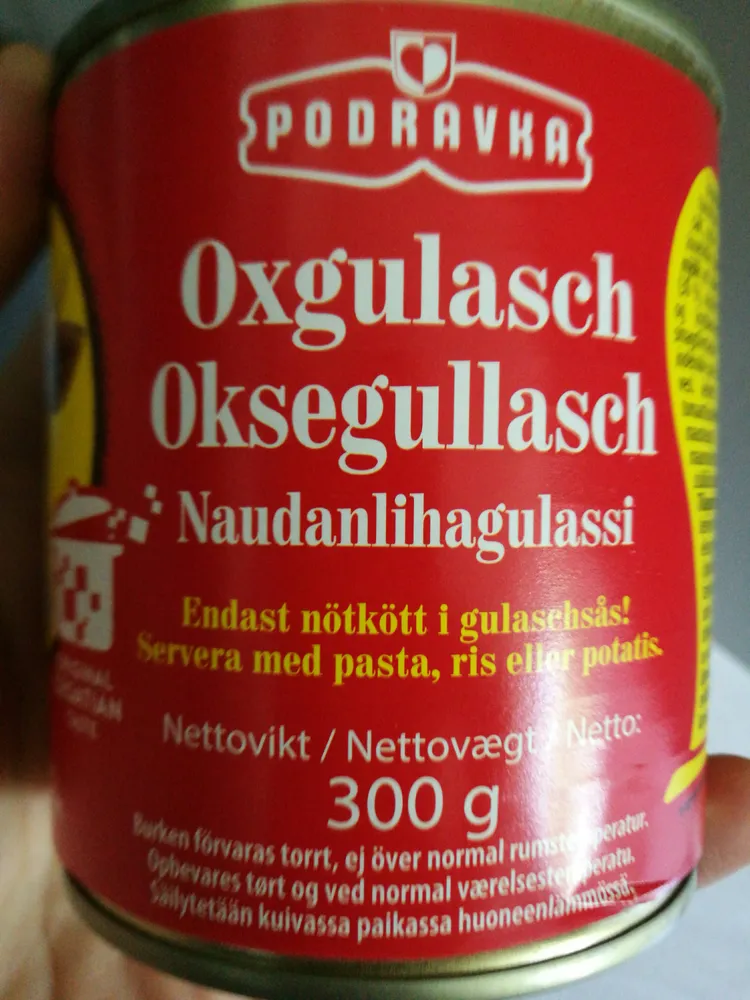 Gullash (oksekød); Goveđi gulaš
