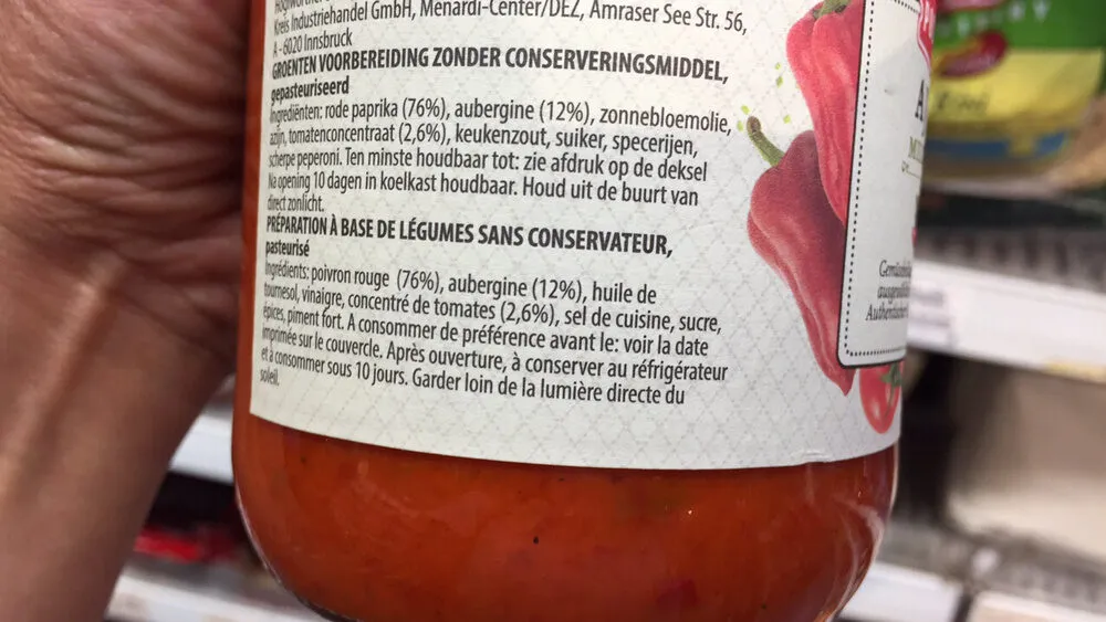 Ajvar Mild