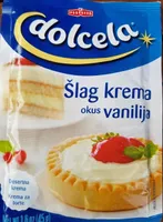 Šlag Krema okus Vanilija