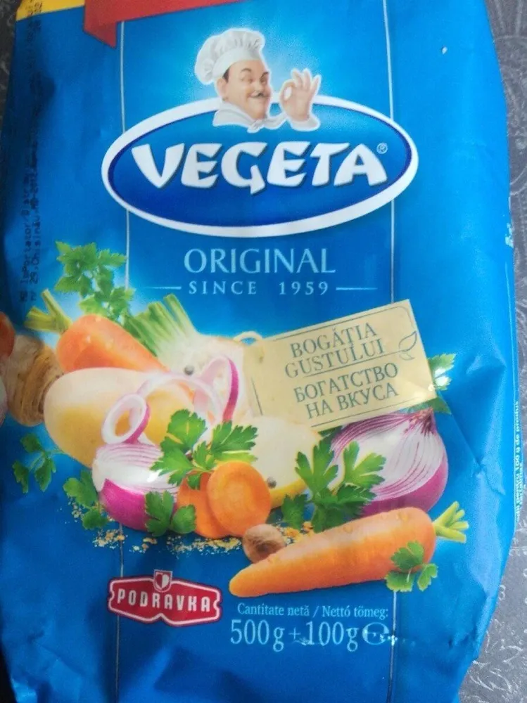 Doch. Vegeta Podravka 500G + 100G Zdarma