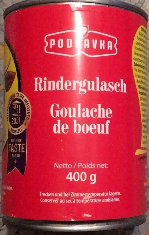 Goulache de boeuf