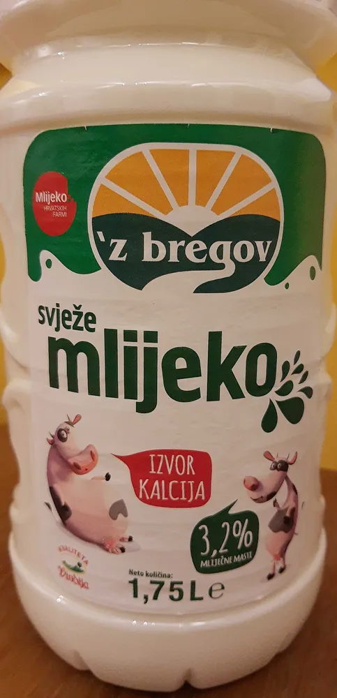 Svježe mlijeko 3.2%