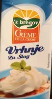 Vrhnje za šlag