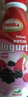 tekući voćni jogurt malina kupina