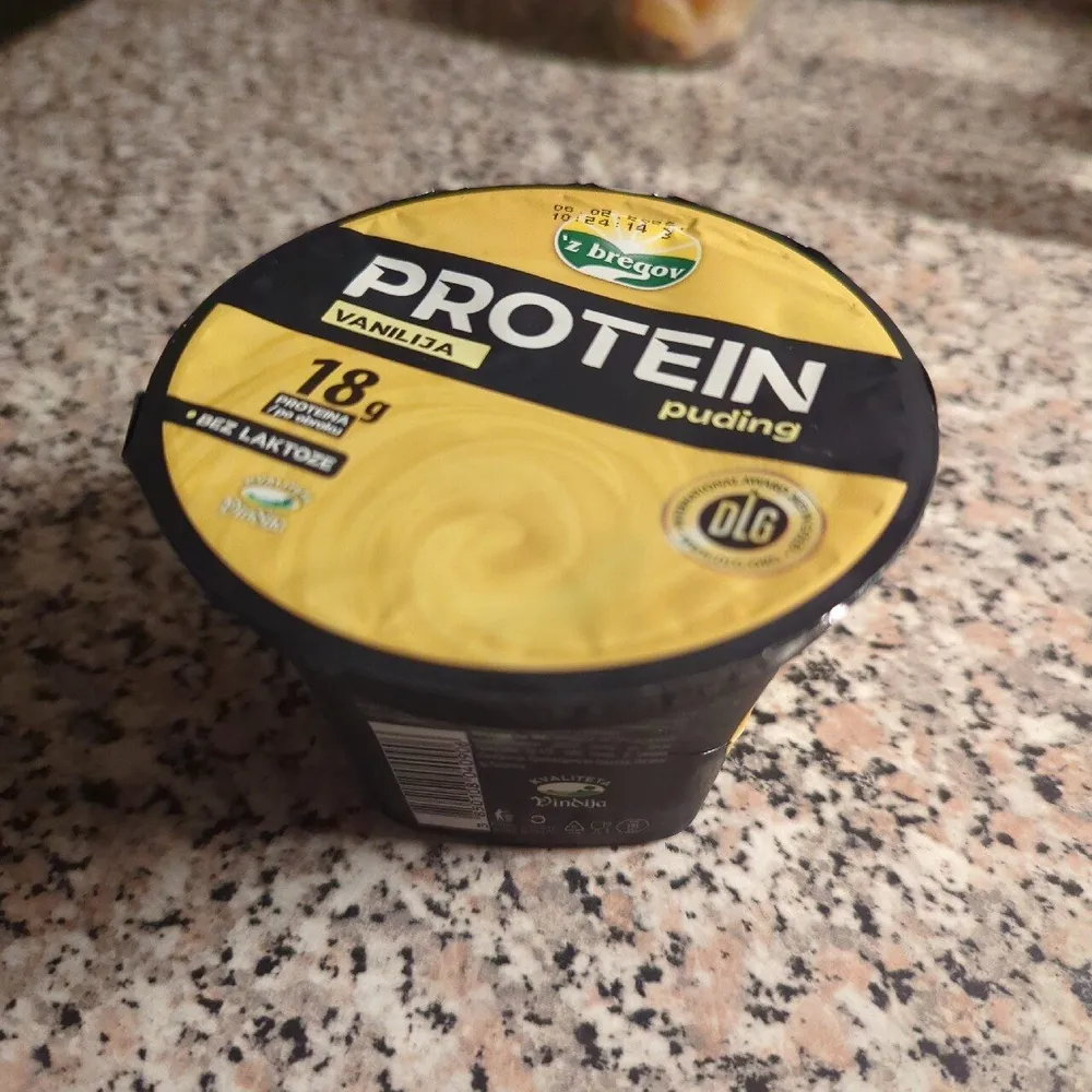 Protein puding vanilija
