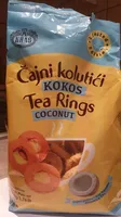 Čajni kolutići KOKOS Tea Rings COCONUT