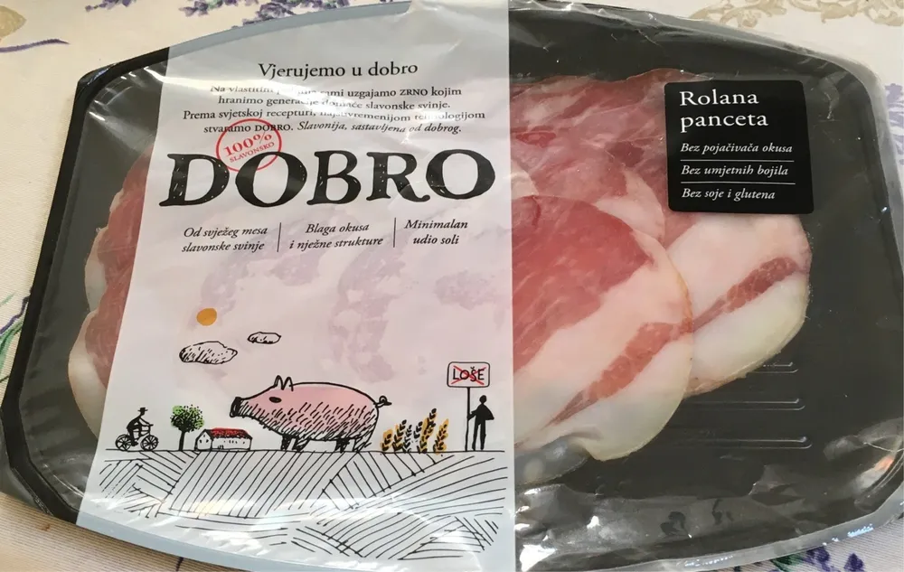 Pancetta chorvatská rolovaná