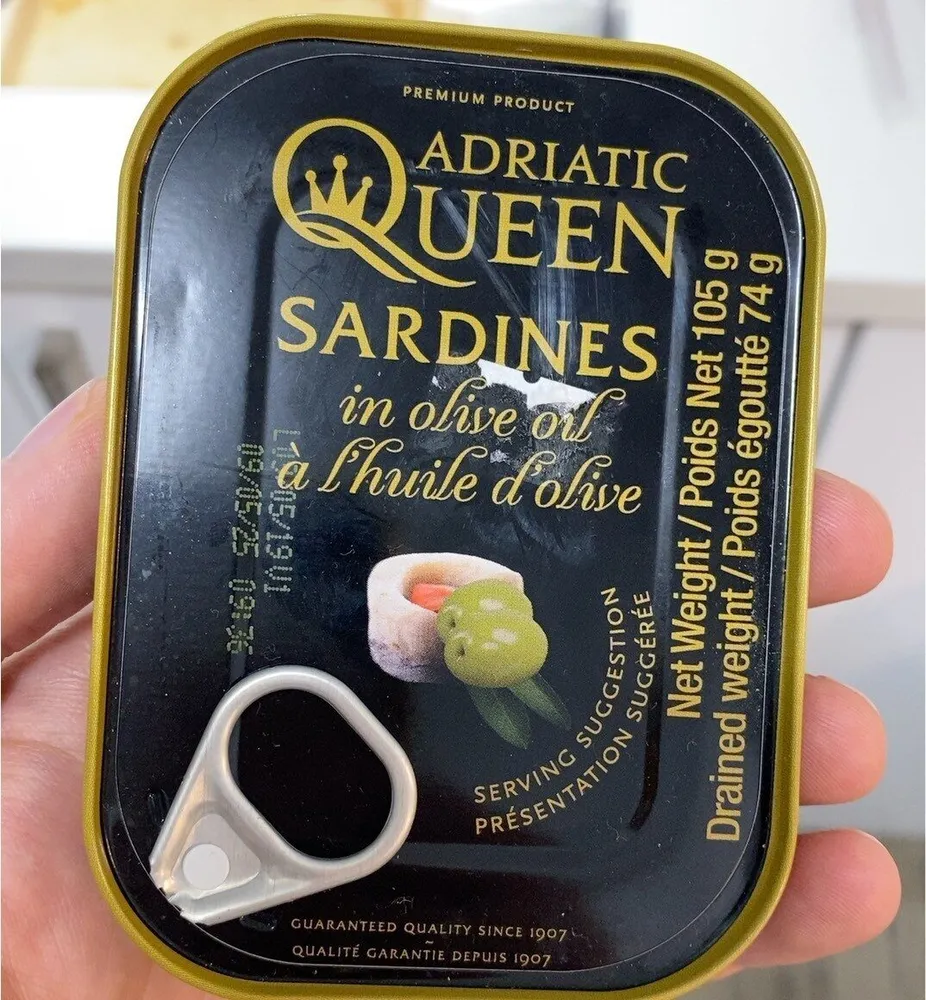Sardines in oliv oil