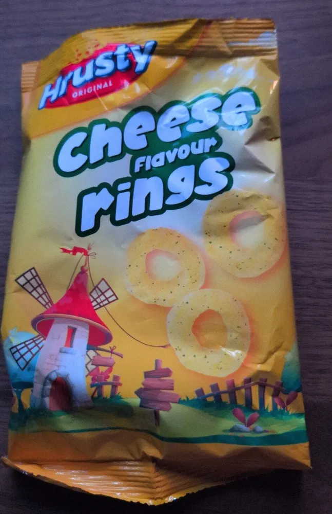 Cheese flavour rings