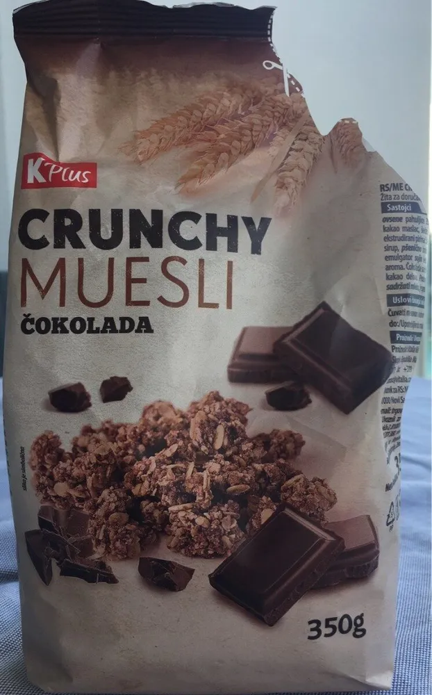 CRUNCHY MUESLI ČOKOLADA