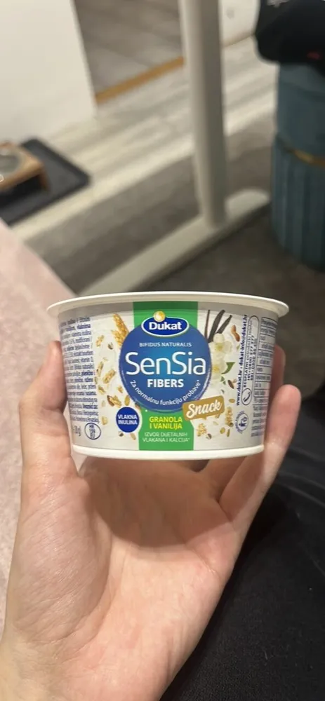 SenSia FIBERS Snack GRANOLA I VANILIJA