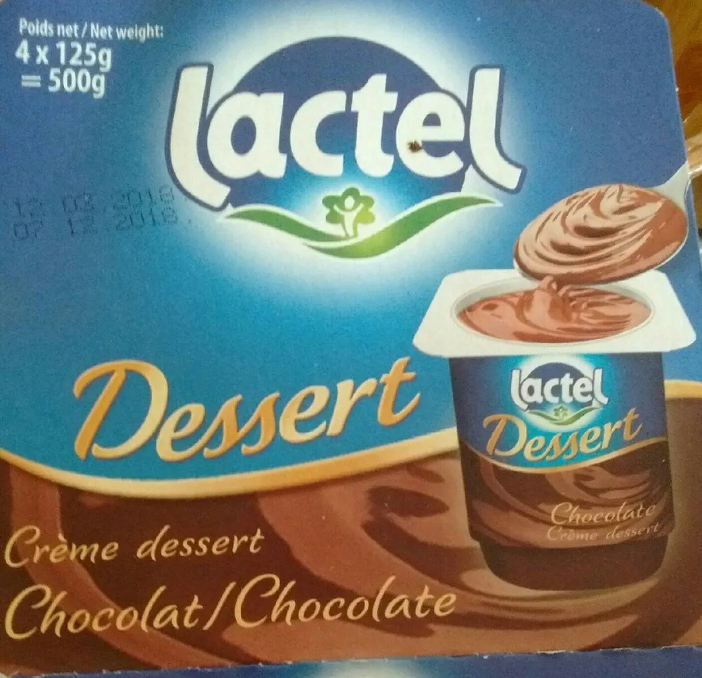Crème dessert chocolat