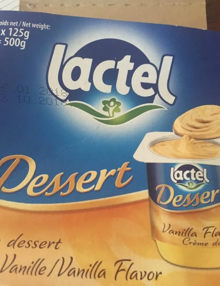 Dessert vannilla flavor
