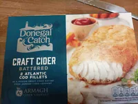 Cider battered Cod