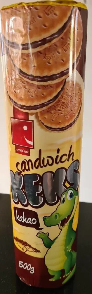 Sandwich keks kakao