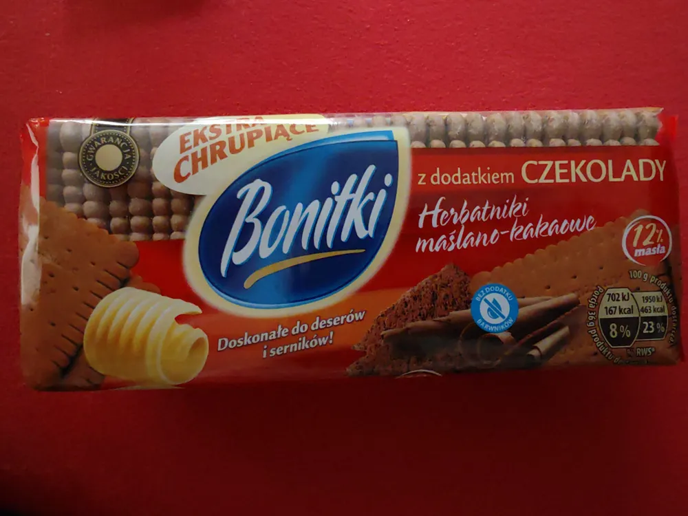 Herbatniki maślane-kakaowe
