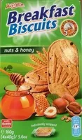 Breakfast biscuits