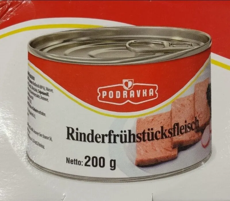 Rinderfrühstücksfleisch
