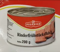 Rinderfrühstücksfleisch