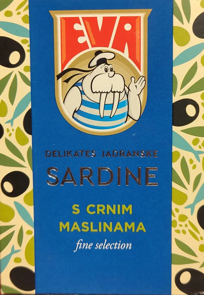 Sardine s crnim maslinama
