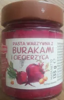 PASTA WARZYWNA Z BURAKAMI I CIECIERZYCA