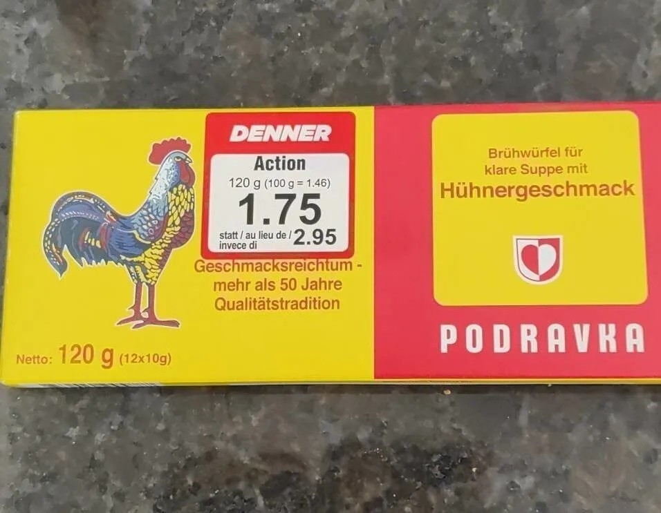 Brühwürfel Hühnergeschmack