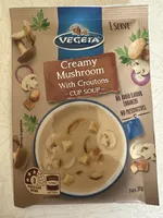 Creamy Mushroom With Croutons Cup Soup