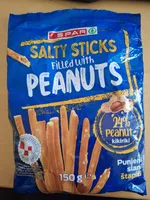 SALTY STICKS Filled With PEANUTS