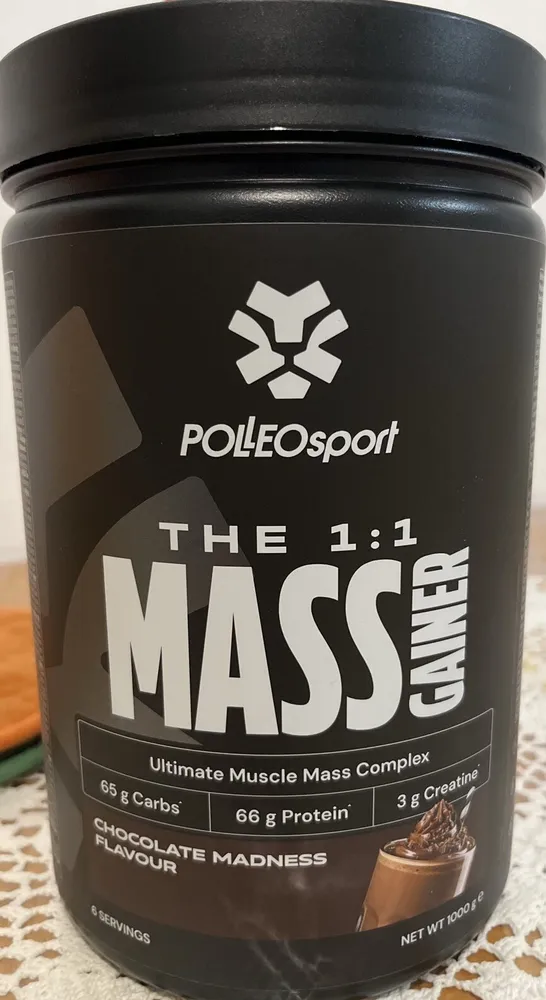 Chocolate Madness 1:1 Mass Gainer Protein Powder