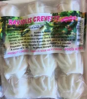 Raviolis crevette