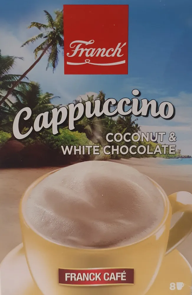 Cappuccino coconut & white chocolate